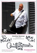 Original Autogramm Günther Brenner Schauspie...