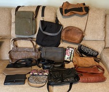 Assorted Wallets, Coin Purses, and Purses Bundle Lot of 18 SOLD AS IS