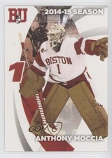 2014-15 Pepsi Boston University Terriers Team Issue Anthony Moccia #1 1d3