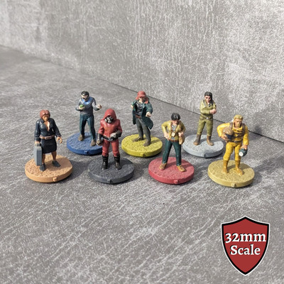 Pandemic On The Brink Erweiterung 32mm Brettspiel Figur inspiriert Figurenpaket