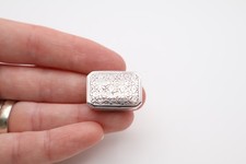 Antique Georgian Sterling Silver Vinaigrette Hallmarked Birmingham 1817