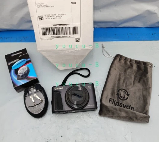 Canon PowerShot SX730 HS Digital Cameras with Built - in Flash for