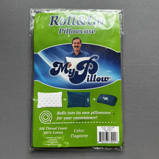 NIP My Pillow Roll Go Pillowcase Flagstone 100 Cotton Pillow Not Included