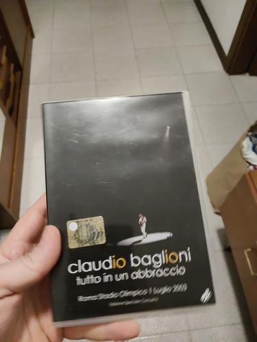 Claudio Baglioni Tutto in Un Abbraccio Roma Stadio Olimpico 1 Luglio 2003 DVD ED prezzo ebay