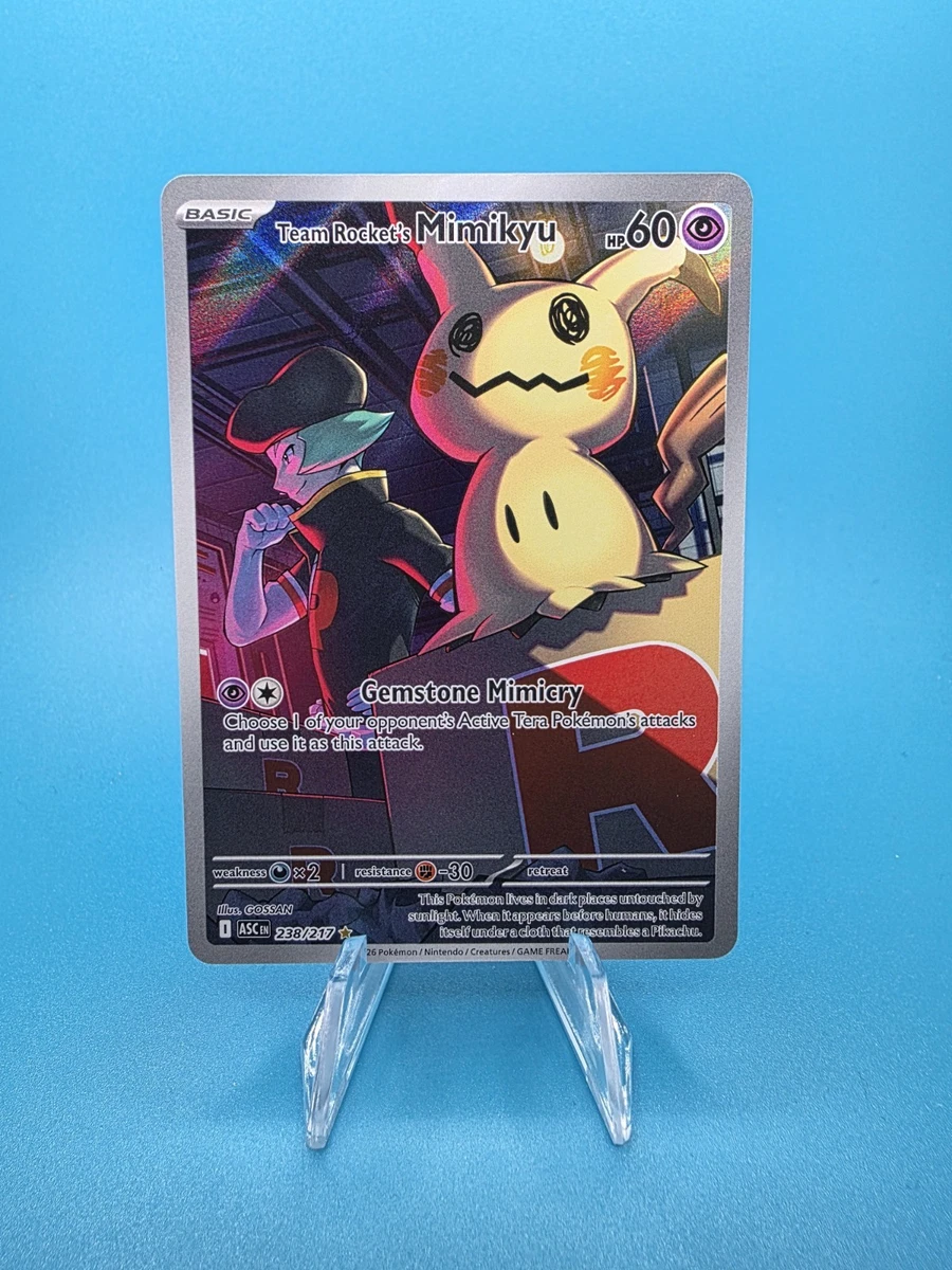 Team Rocket's Mimikyu Pokémon TCG Cards for sale | eBay