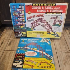 Kenner Motorized Girder & Panel And Bridge & Turnpike Building Set #8, #5 (READ)