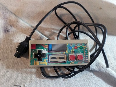 OEM Nintendo NES Controller With Nintendo Power Overlay Sticker