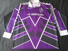 MAGLIA SHIRT FOOTBALL MATCH CALCIO REAL SETTIMO TORINO PIEMONTE.GEMS XL 15.VIOLA