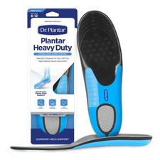 Insoles for Men 200lbs Heavy-Duty Shock Absorbing Arch Support Gel