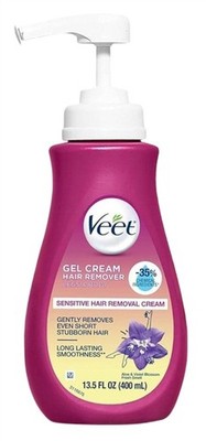 (3 PACK) Veet Gel Cream Hair Remover 13.5oz Pump (Sensitive)
