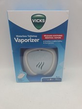 Vicks Waterless Tabletop VAPORIZER with 5 VapoPads, Model V1800BXNV1 - New