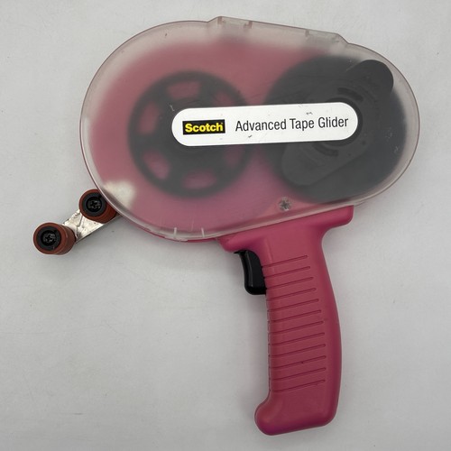 Scotch Advanced Tape Glider Pink Double Sided Tape Applicator ATG Please Read
