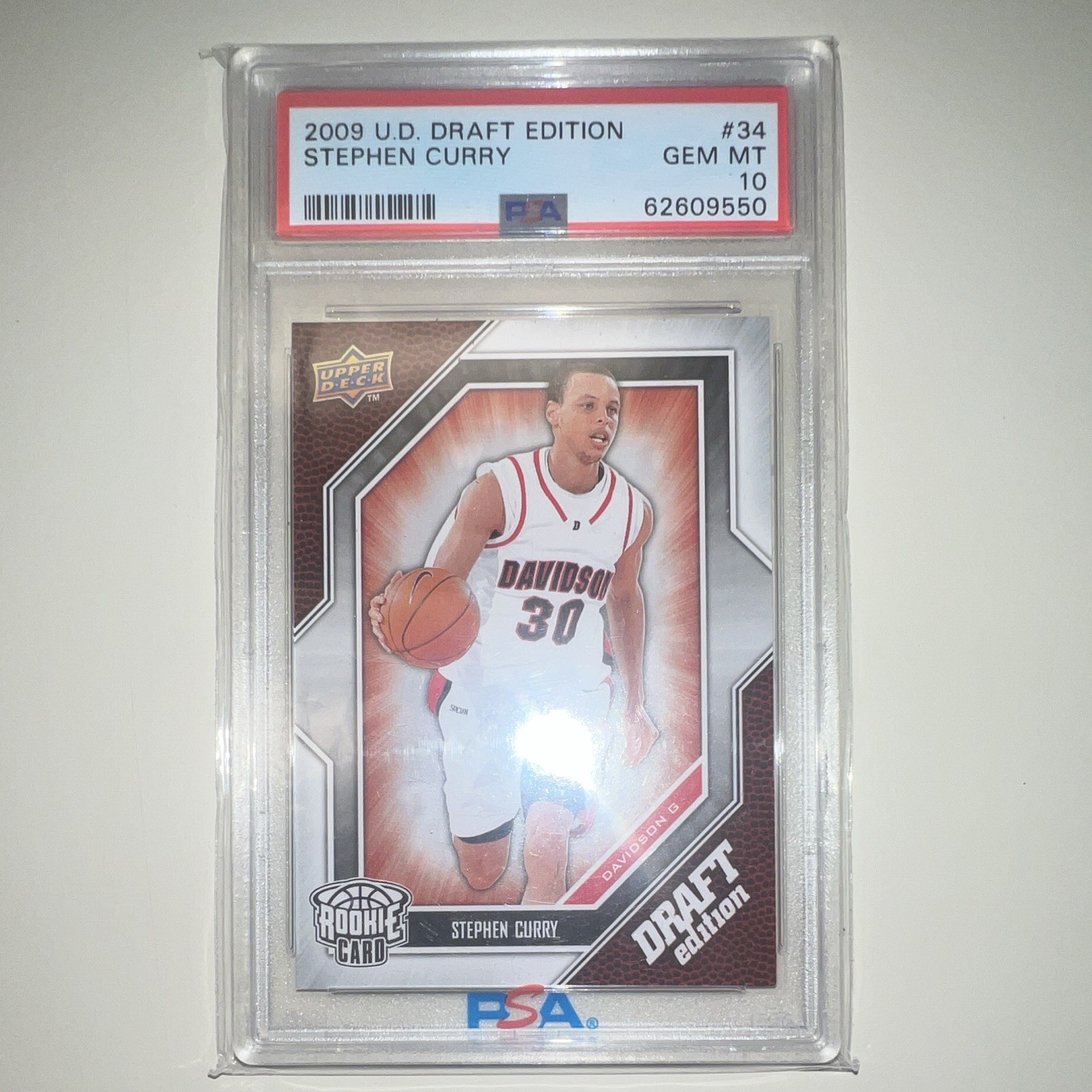 Stephen Curry 2009 Upper Deck Draft Edition #34 Base Price Guide