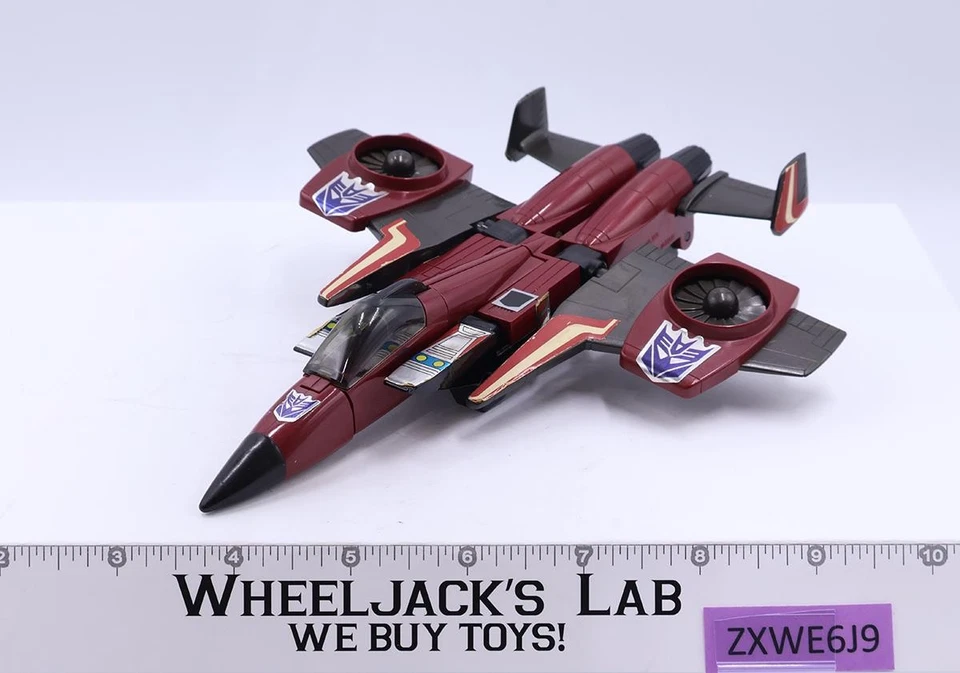 Thrust 100% Complete Vintage 1985 G1 Transformers Hasbro Action Figure - Image 4 of 4