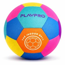 Indoor House Training Soccer Ball, Size 4 Pink, 4