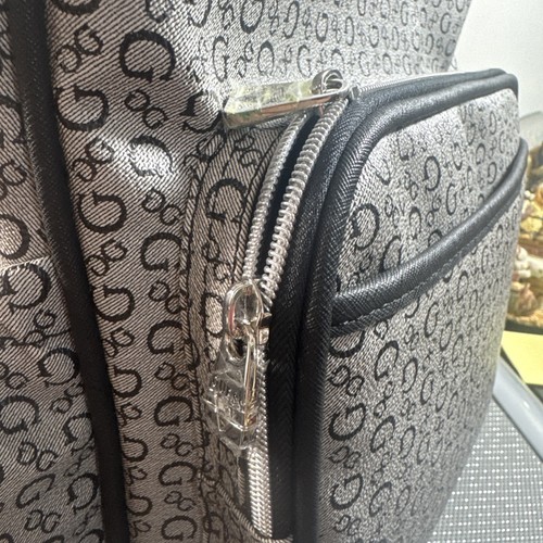 BABY LT GUESS DIAPER BAG BACKPACK LARGE MED LOGO WHITE ROCK TRAVEL TOTE - Picture 7 of 17