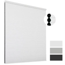 Joydeco Cordless Cellular Shades, Blackout Blinds for Windows, Waterproof