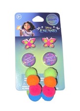 Claire's Disney Encanto Earrings w/ Pom Pom Set Birthday Party Favor Girl  s NEW 