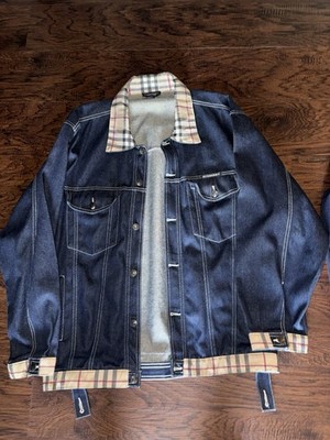 Vintage Burberry London Denim Jacket & Pants Size XL 36 | eBay
