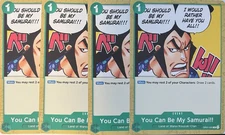 You Can Be My Samurai UC OP01-055  - Romance Dawn - One Piece TCG (Playset)