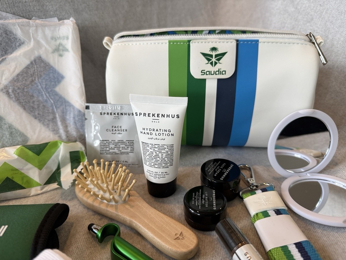 Saudia Airlines Business Class Amenity Travel Kit - Limited