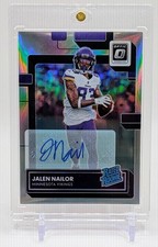 Jalen Nailor 2022 Panini Donruss Optic Silver Prizm Rated Rookie Auto /125 #297