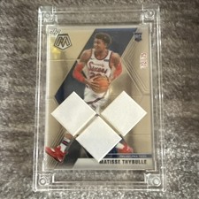 Panini Mosaic Rookie Matisse Thybulle #245 Philadelphia 76ers Basketball Card. rookie card picture