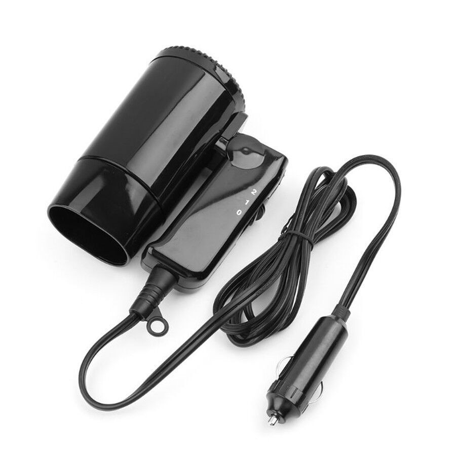 Portable 12V Hairdryer Car-styling Hair Dryer Folding Blower Window Defroster