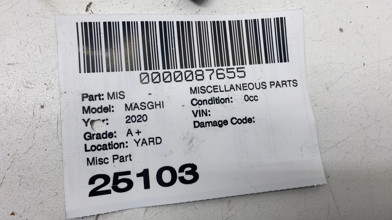⭕ 2014-2020 Maserati Ghibli Motor Engine Ignition Coil SET of 6 OEM 77430002