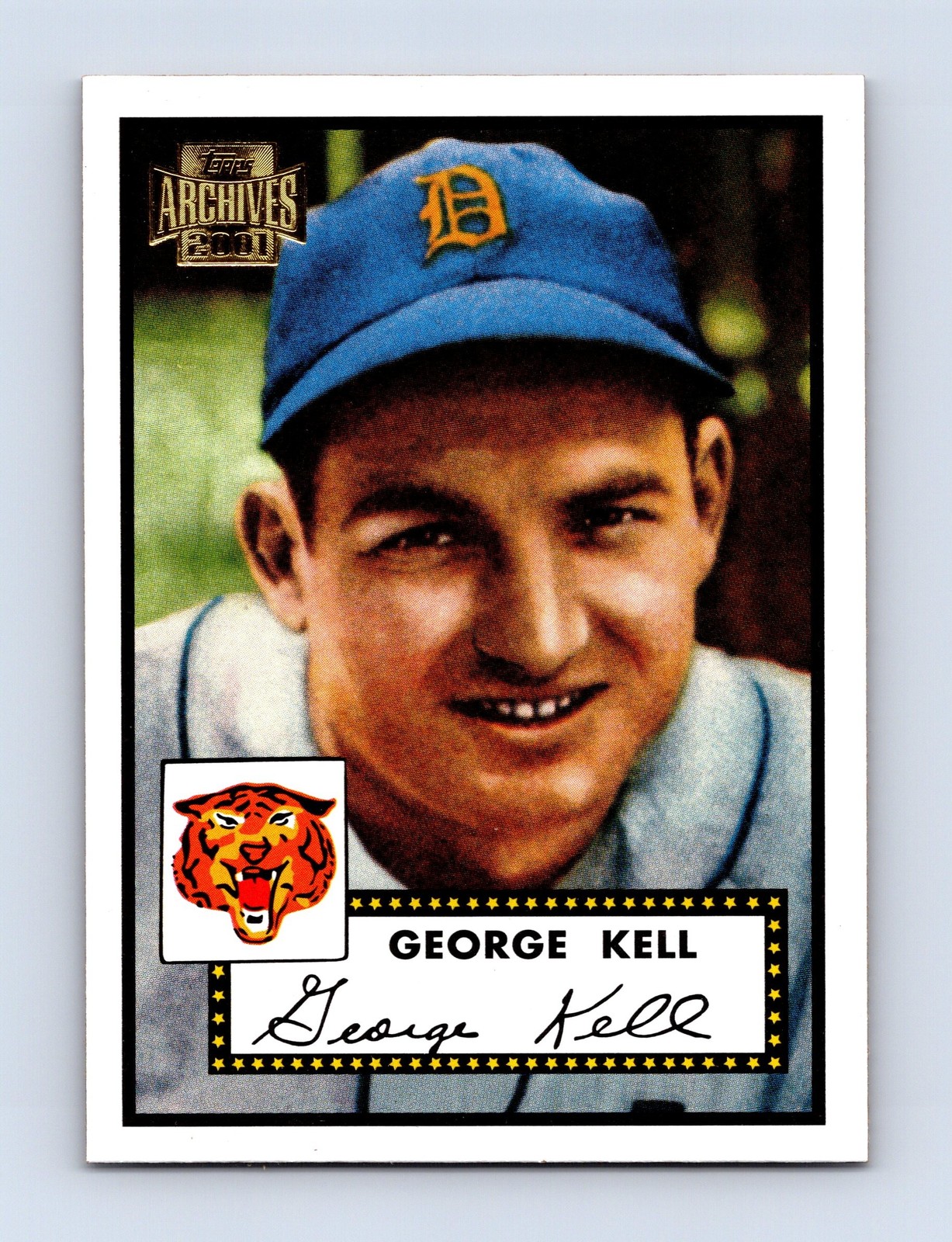 2001 Topps Archives #246 George Kell Detroit Tigers