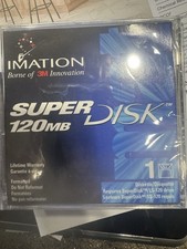 Imation SuperDisk 120MB Recordable Formatted Diskette Jewel Case 34-8511-5034-1