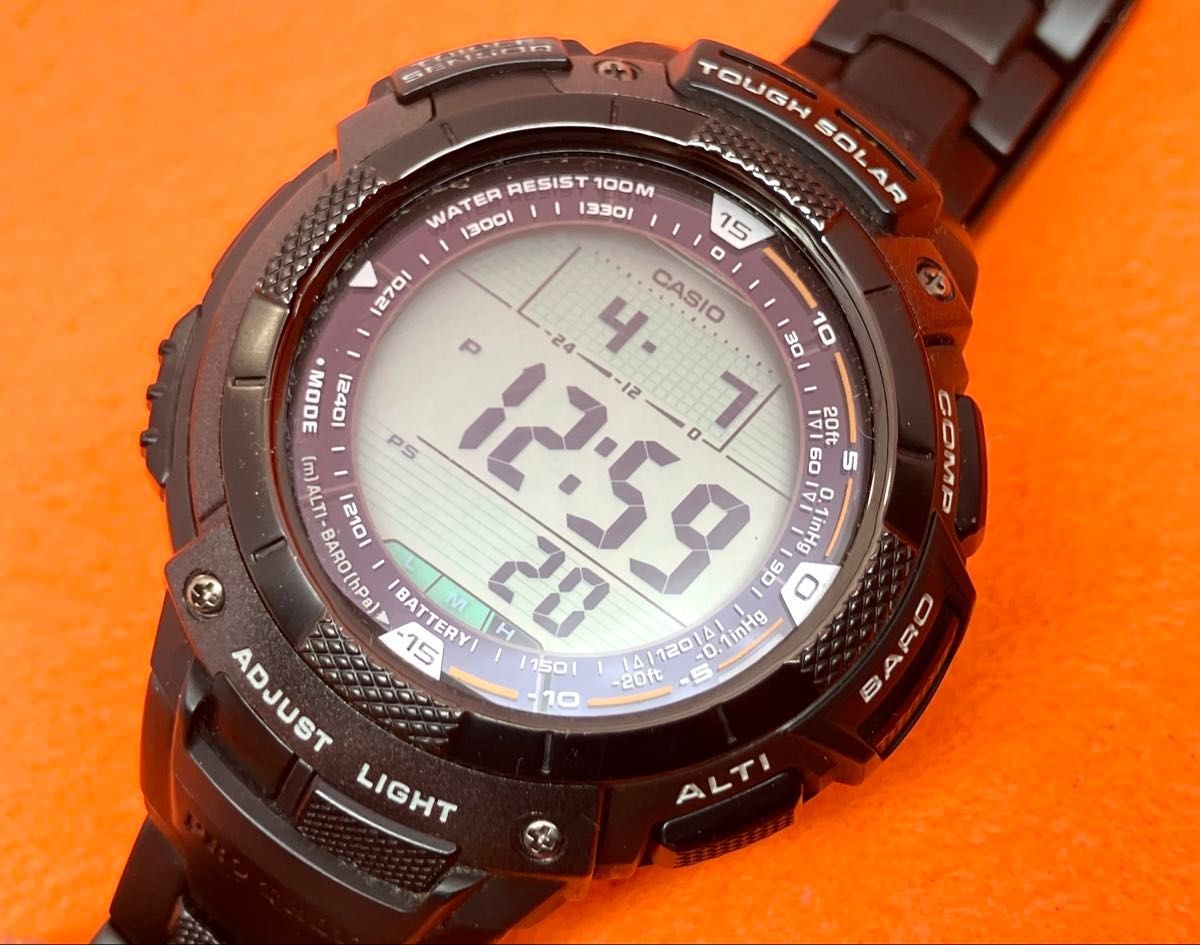 CASIO PRO TREK Tough Solar PRW-2500-1JF MULTIBAND 6 Men's Watch