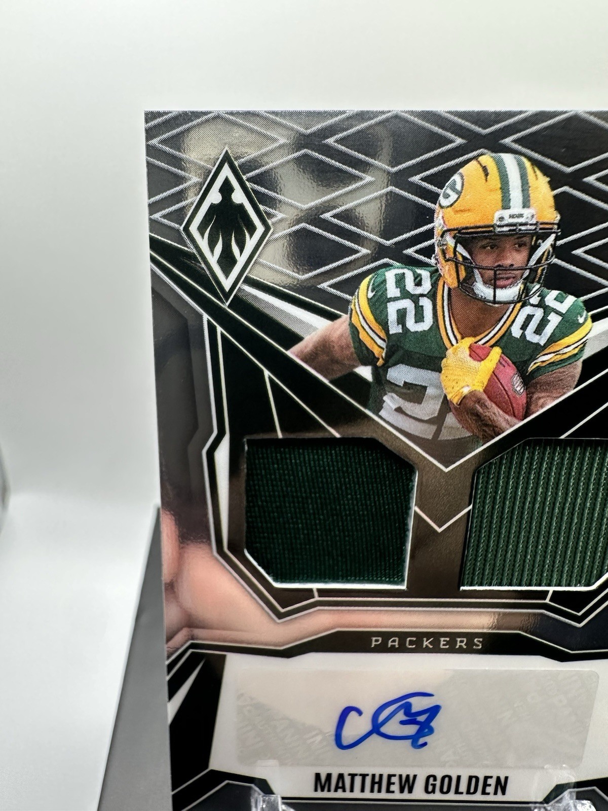 2025 Panini Phoenix Matthew Golden RPA Dual Patch Auto /249 view 5