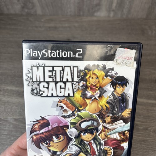 Metal Saga (Sony PlayStation 2, 2006) No Manual Tested And Working Atlus Ps2 - Picture 2 of 8