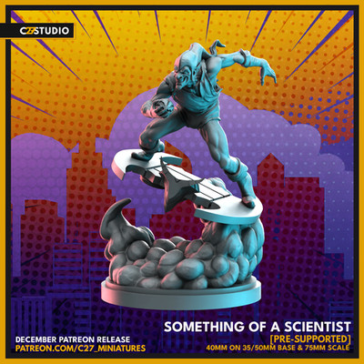 C27 - Spider Foes Green Goblin Fan Sculpt (40mm Marvel Crisis Protocol Scale)