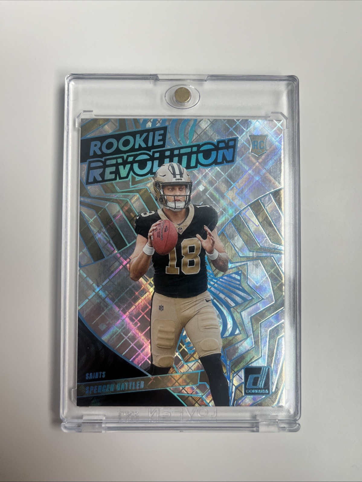 2024 Panini Donruss - Rookie Revolution Spencer Rattler #30 Cosmic /100 (RC)