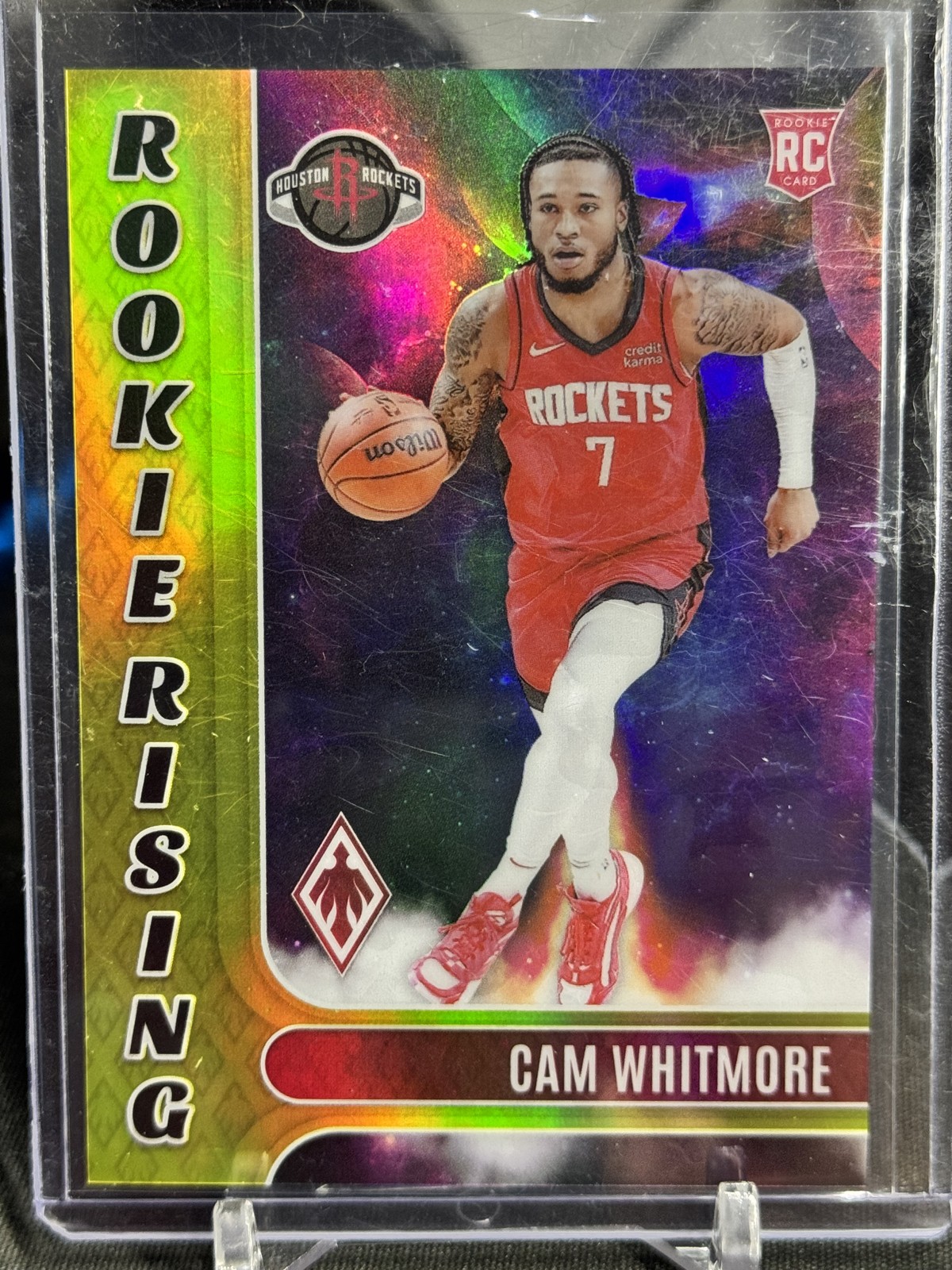2023-24 Panini Phoenix - Rookie Rising Cam Whitmore #23 Yellow /35 (RC)