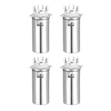 4Pcs 9Pin Vacuum Tube Socket Ceramics 12AX7 with Aluminum Shielding Craft