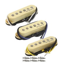 OriPure TSF558 Vintage N+M+B Alnico 5 Staggered Single Coil Pickups Cream Set