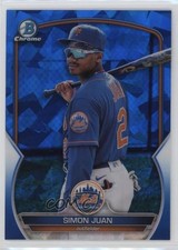 2023 Bowman Sapphire Edition Chrome Prospects Simon Juan #BCP-38 2z3