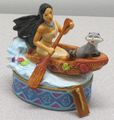 Enesco Disney Pocahontas Music Box - Just Around the Riverbend