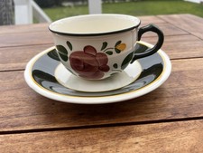 VILLEROY&BOCH Bauernblume Frühstücks /Jumbotasse/Cappuccinotasse  D.:11,5cm+UT