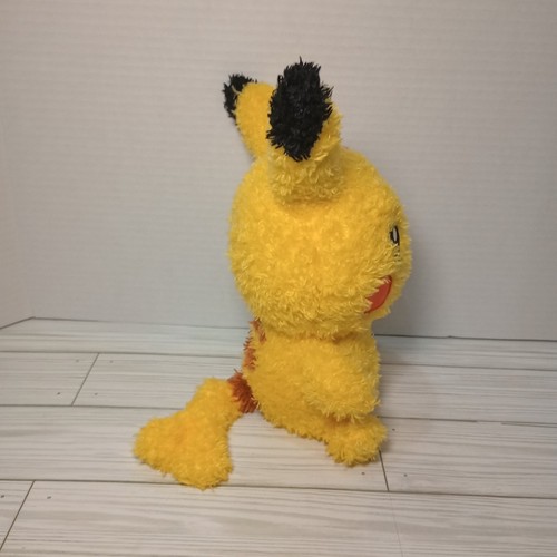 Ninetendo Pikachu Female Fluffy Pokemon Sekiguchi Mokomoko Plush 9" Toy Doll - Picture 4 of 6