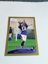 PERCY HARVIN 2009 TOPPS GOLD RC #65/2009 VIKINGS #375 