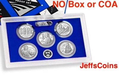 2024 S Proof US Mint Set ATB 5 Clad Quarters NO Box/COA Patsy Walker Celia Cruz