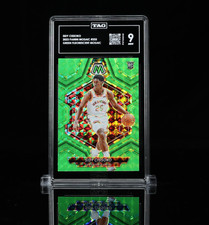 2023-24 Panini Sidy Cissoko RC Green Fluorescent Mosaic /10 #233 Spurs Free Ship