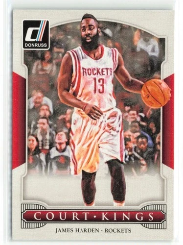 James Harden 2014-15 Donruss Court Kings Houston Rockets #3