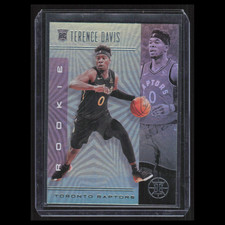 Terence Davis Rookie #158 2019 Panini Illusions Toronto Raptors Basketball Card. rookie card picture