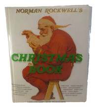 Original 1997 - Norman Rockwell's Christmas Book with dust cover