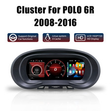 Für VW VW Polo 6R / 6C 2010-2016 Digitales Kombiinstrument Tacho Linkslenker